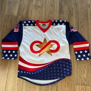 Mens Lacrosse Patriotic Jersey